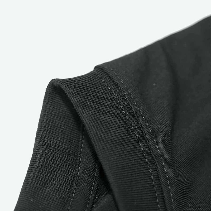 Graphic Oversized T-Shirt - Restless Horror Metal Logo Streetwear Tee